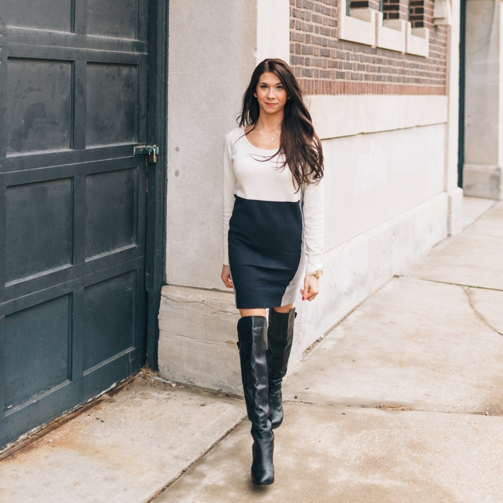 French Connection Sweater Dress